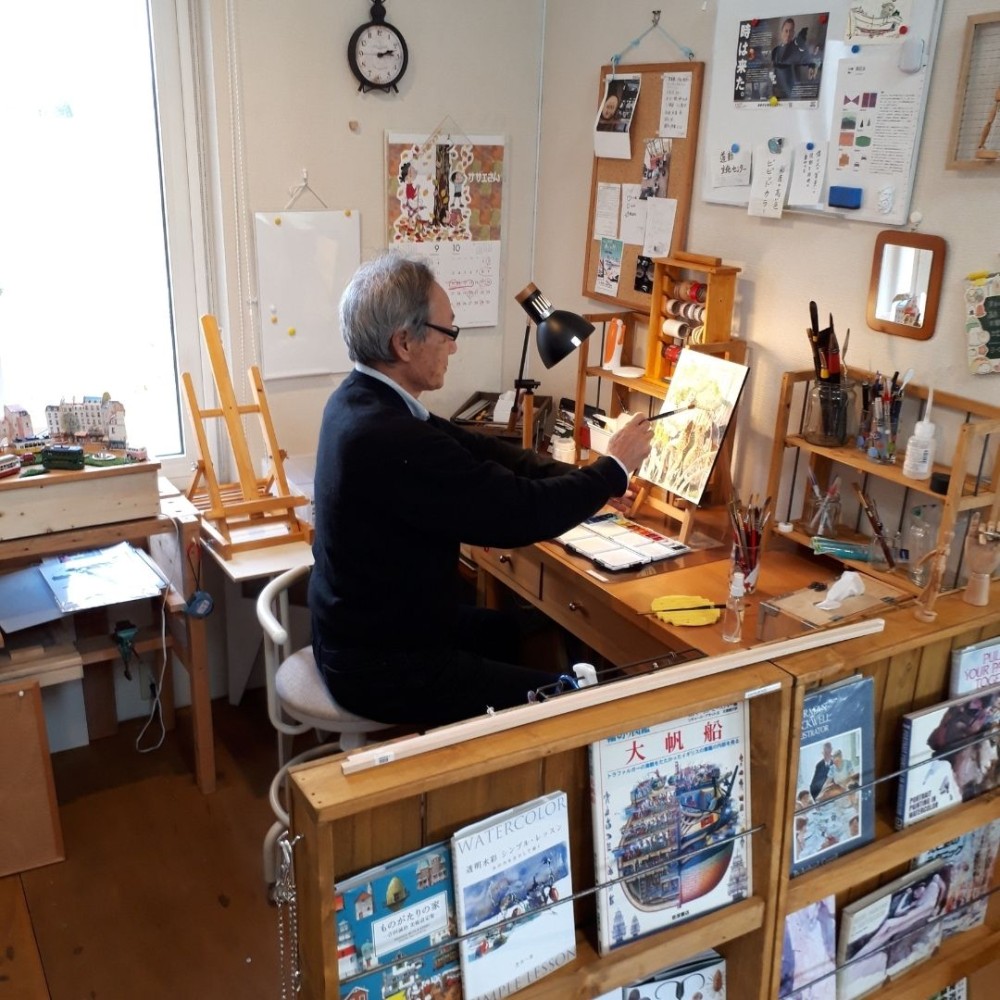 池田町の風景を透明水彩で表現し、素敵な作品を手掛ける】／【公式